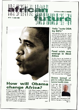 Latest issue of "African Future" (link to content)